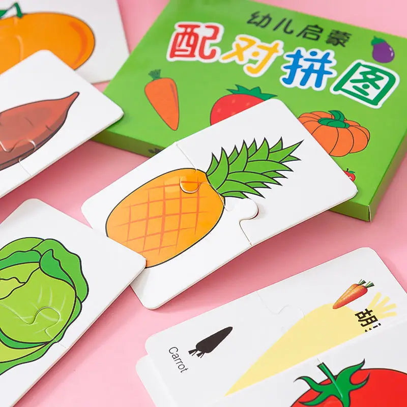 ¿Quieres que tu hijo aprenda mientras se divierte? 32 tarjetas Montessori para esimular la creatividad y memoria.