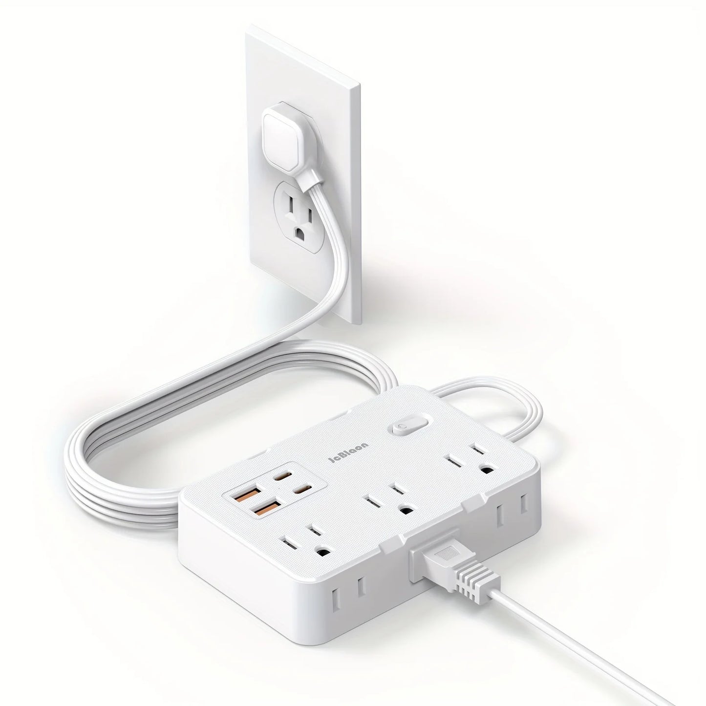 Potencia y Seguridad en 1 Solo Dispositivo. Olvídate de los Enchufes Insuficientes y Cables Desordenados.