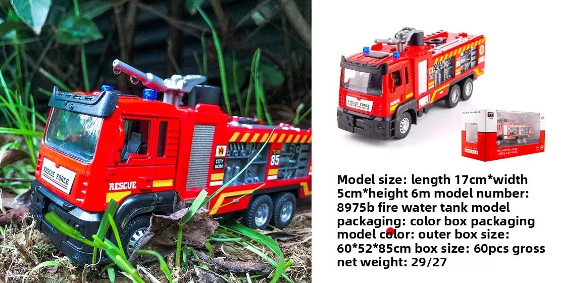 Coche de Bomberos/Grúa! Aventura de rescate en casa.