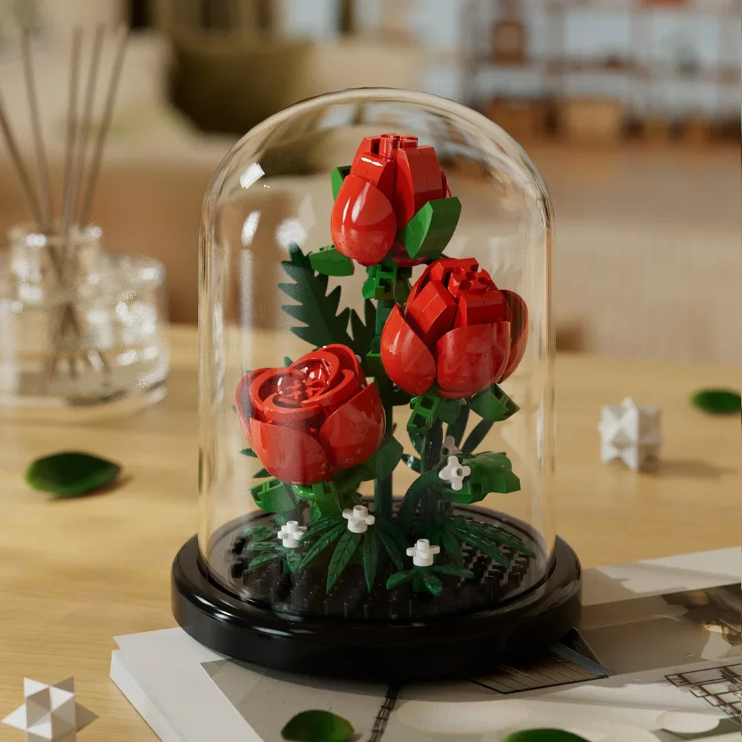 Arte, decoración y diversión en miniatura: bonsai de bloques DIY