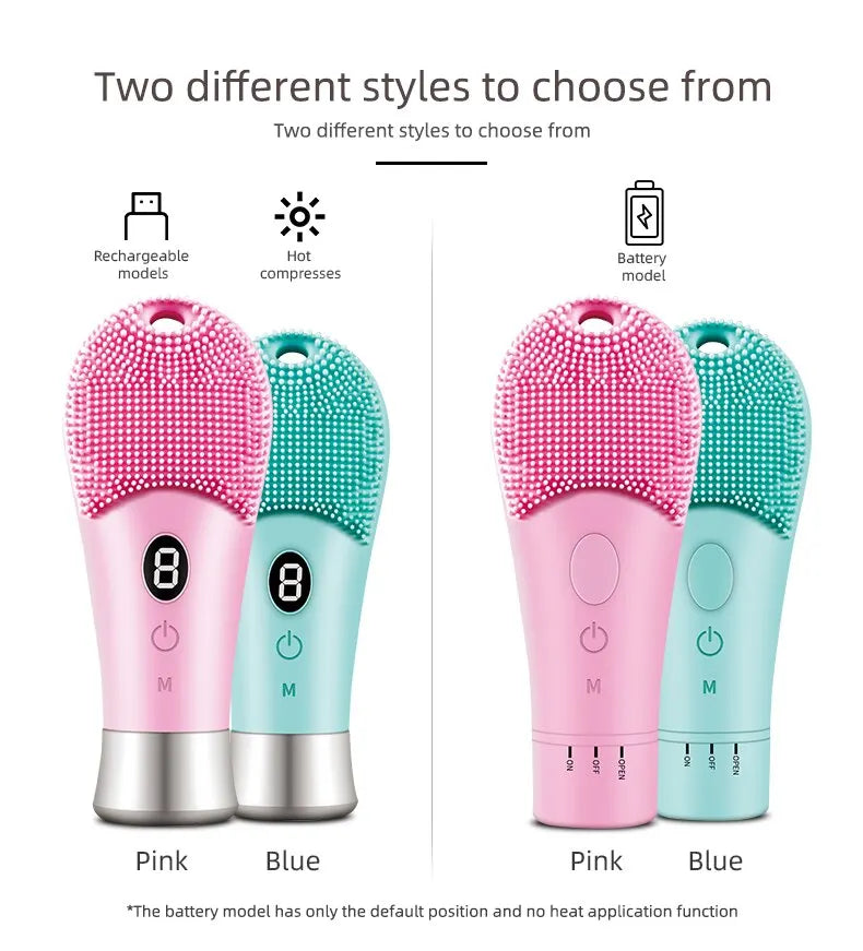 ¿Estás buscando una manera efectiva y suave de limpiar tu rostro todos los días? El Limpiador de Cepillo Facial Ultrasónico Eléctrico MIQMI es la solución ideal para obtener una piel fresca, rejuvenecida y libre de impurezas.