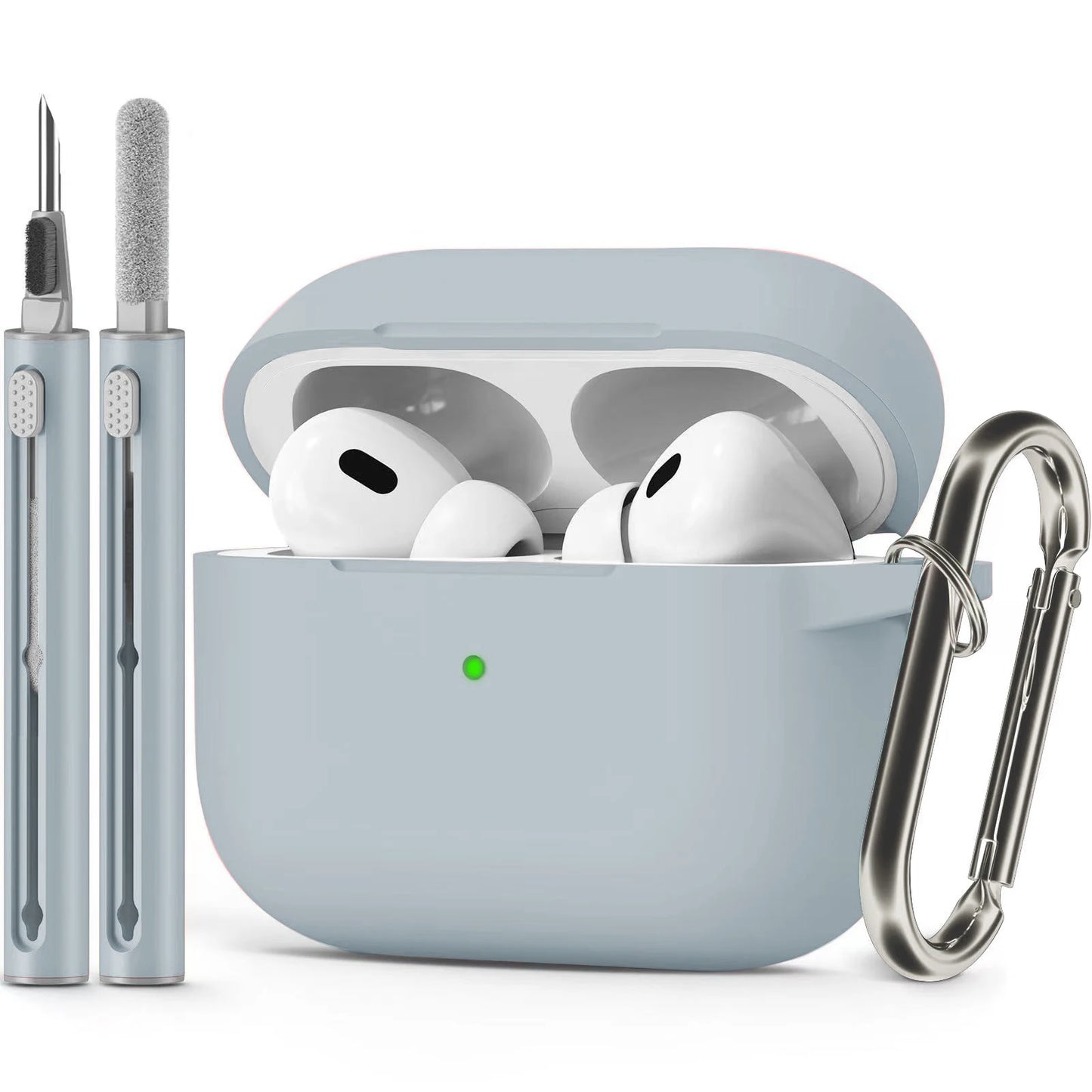 ¿Buscas la protección ideal para tus AirPods Pro? Esta funda de silicona suave ha sido diseñada para ofrecerte la máxima seguridad sin sacrificar el estilo. Compatible con AirPods Pro de segunda generación