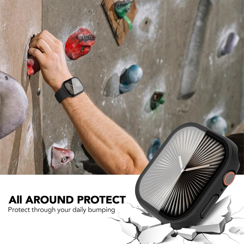 Dale a tu Apple Watch Series 10 la protección que se merece con esta funda de alta resistencia con vidrio templado.
