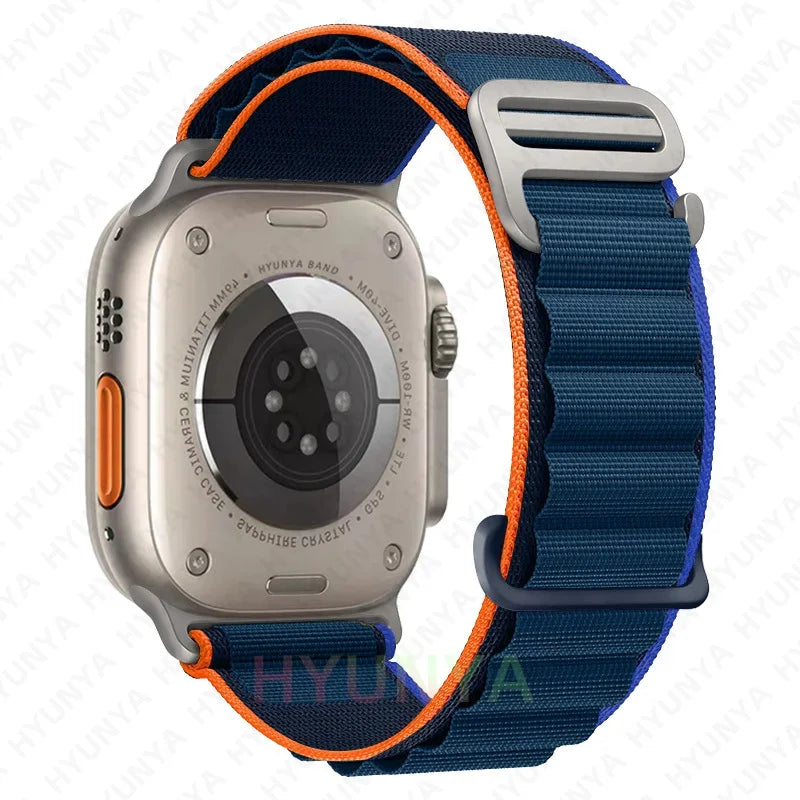 Comodidad, resistencia y estilo para tu Apple Watch con la correa Alpine deportiva.