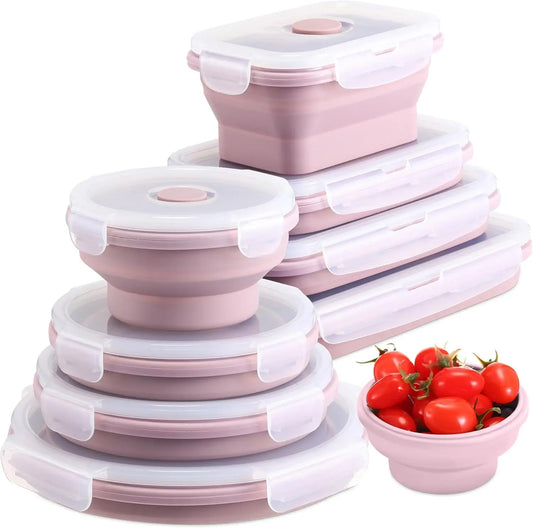 ¿Estás buscando una forma práctica, ecológica y económica de almacenar tus alimentos? Los Contenedores de Silicona Plegables son la solución ideal para mantener tus alimentos frescos y organizados