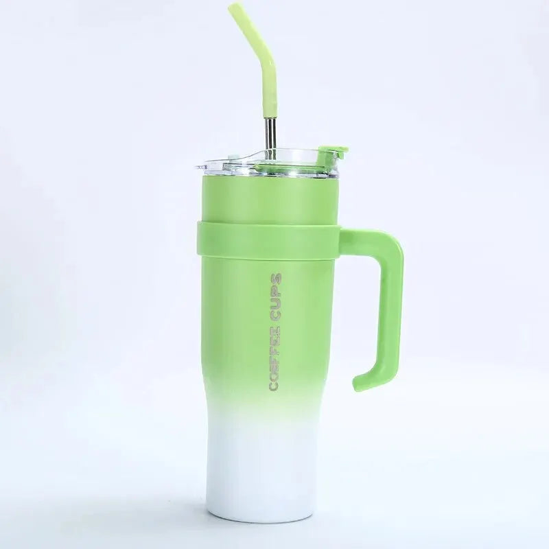 Descubre la botella deportiva perfecta, 1.2 L . Popote y Mango plegable.