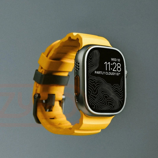 ¿Buscas Una Correa resistente, cómoda, con un diseño robusto y deportivo para tu Apple Watch?