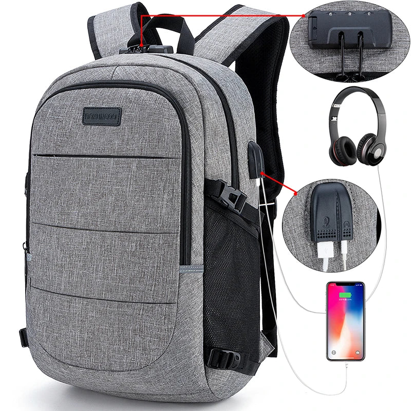 ¿Buscas una mochila anti robo con estilo y protección para tus dispositivos?