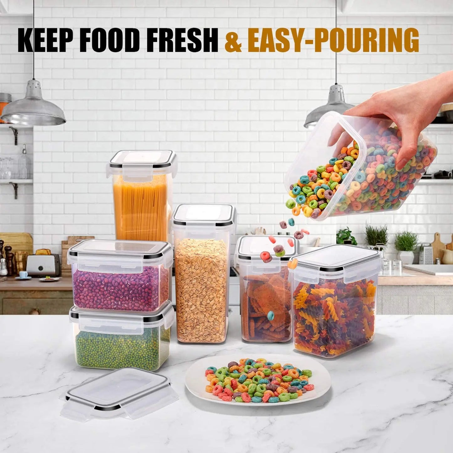 ¿Quieres eliminar el desorden en tu despensa y cansado que tus alimentos se echen a perder?