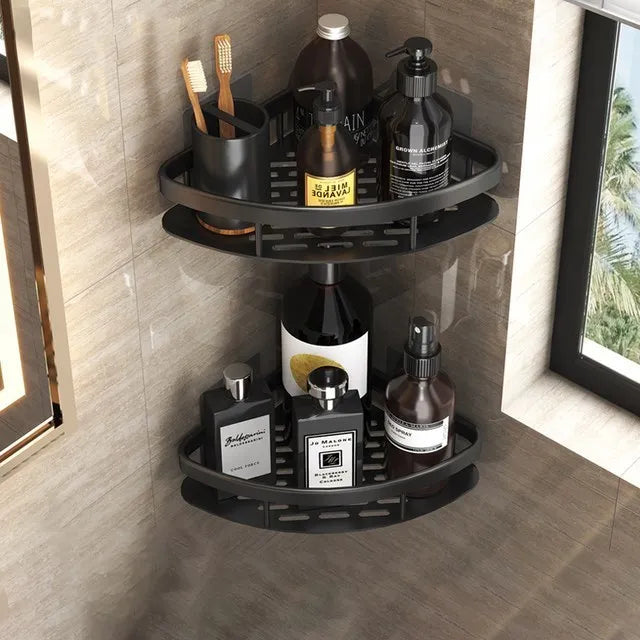 Maximiza el Espacio de tu Baño con este Elegante Estante Flotante!
