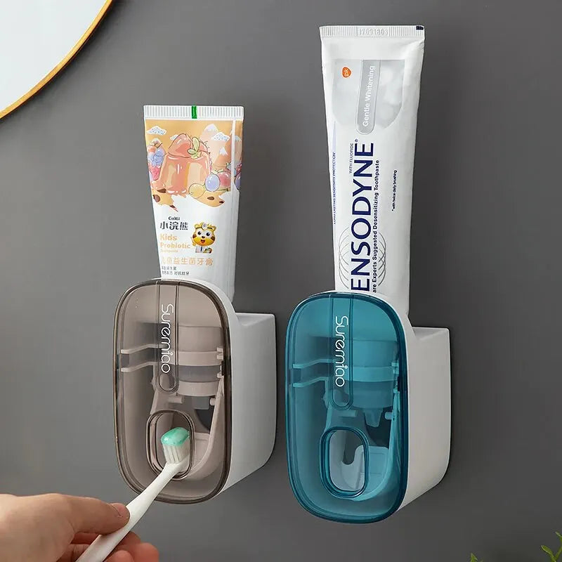 Higiene, comodidad y ahorro en tu baño con este dispensador automático de pasta dental!
