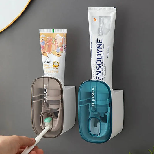 Higiene, comodidad y ahorro en tu baño con este dispensador automático de pasta dental!
