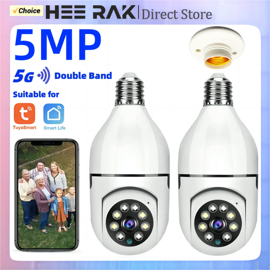¡Mantén tu hogar o negocio más seguro con la HEE RAK-Cámara de doble banda Tuya! Esta cámara inteligente es la solución perfecta para quienes buscan una vigilancia avanzada, fácil de usar y con funciones que mejoran la seguridad día y noche