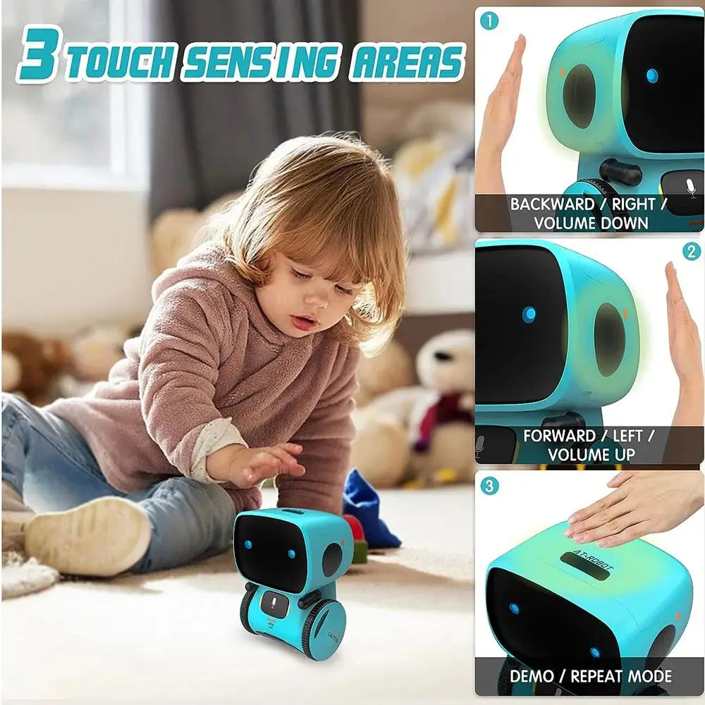 Haz que el aprendizaje sea Divertido con este Robot Interactivo Inteligente.