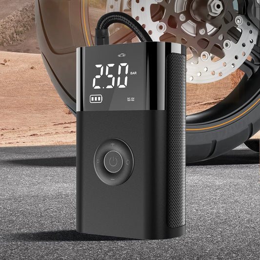 ¿Te has quedado alguna vez sin aire en los neumáticos de tu coche, motocicleta o bicicleta y no sabías qué hacer? La Bomba de Compresor Inflador Portátil CARSUN es la solución ideal para ti. Con su diseño compacto y funciones innovadoras