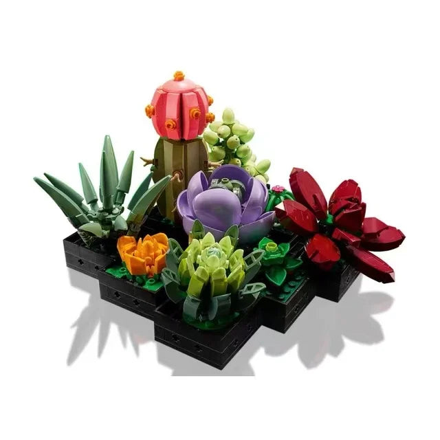 ¡Añade un toque de elegancia y creatividad a tu hogar con este ramo de orquídeas ,rosas artificiales! Este ramo no solo es una pieza decorativa, sino que también incorpora bloques de construcción, permitiendo una experiencia única al armarlo
