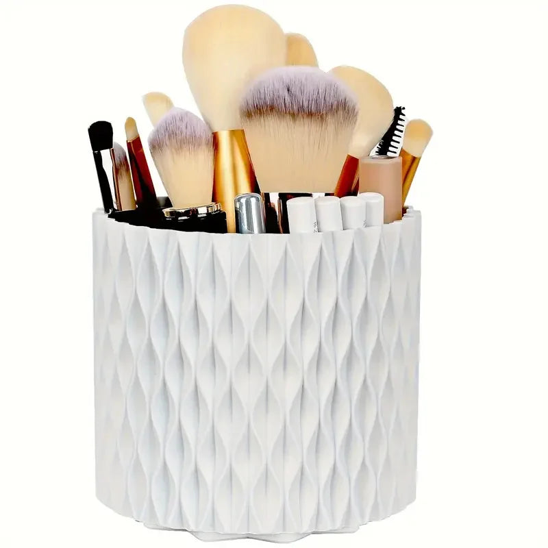 Orden, Estilo y Acceso Rápido a tu Maquillaje con este organizador Giratorio.