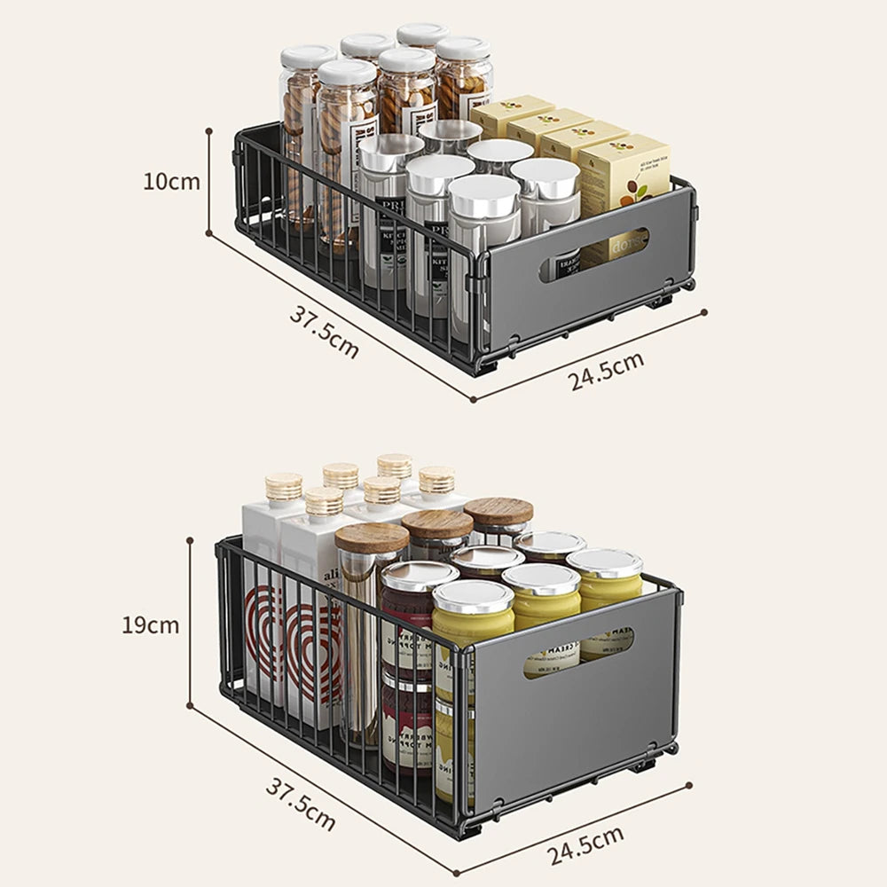 ¡Transforma tu cocina y otros espacios con el Organizador Extraíble JYPS! Diseñado para hacer tu vida más fácil, este estante de almacenamiento de alta calidad es la solución perfecta para mantener todo en su lugar y al alcance de la mano