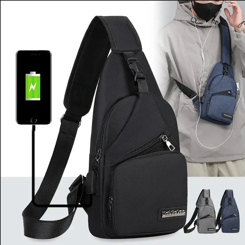 ¡Descubre el Bolso de Pecho para Hombre, la bandolera perfecta para mantener tus pertenencias organizadas mientras disfrutas de tus actividades al aire libre