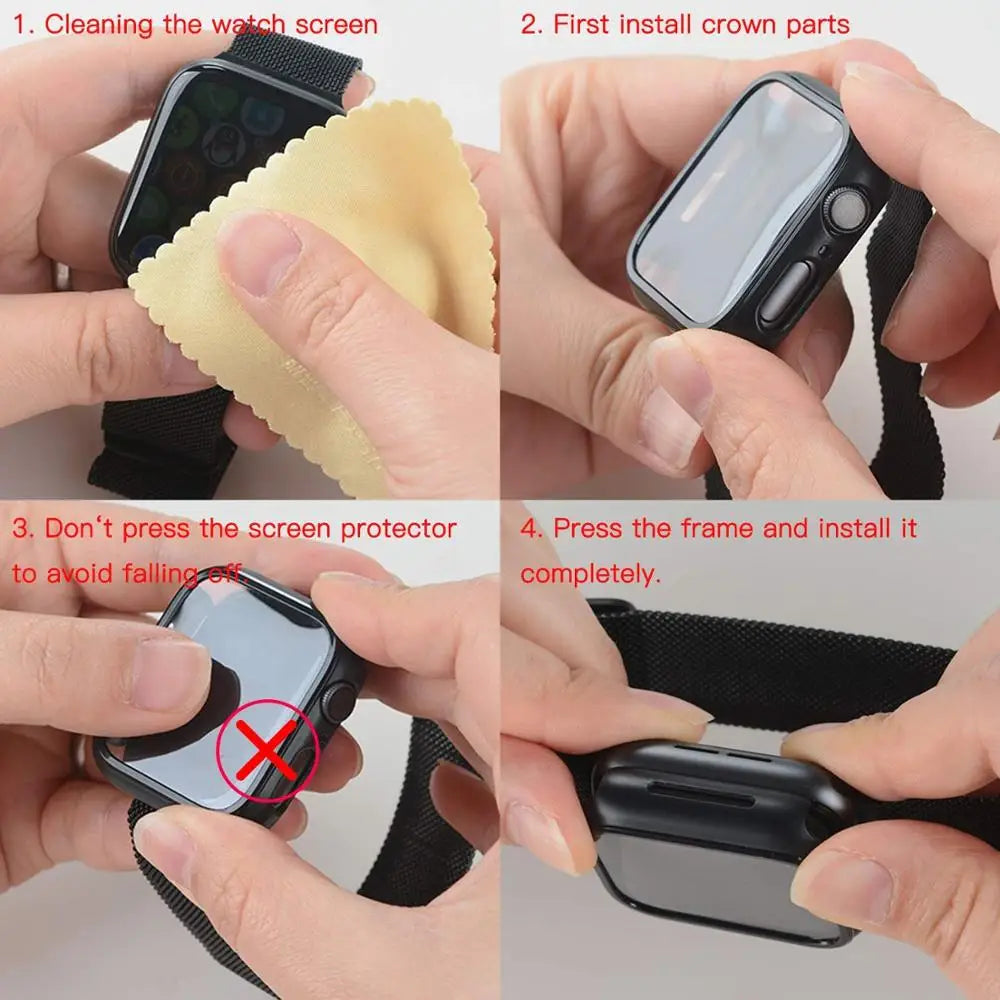 Dale a tu Apple Watch Series 10 la protección que se merece con esta funda de alta resistencia con vidrio templado.