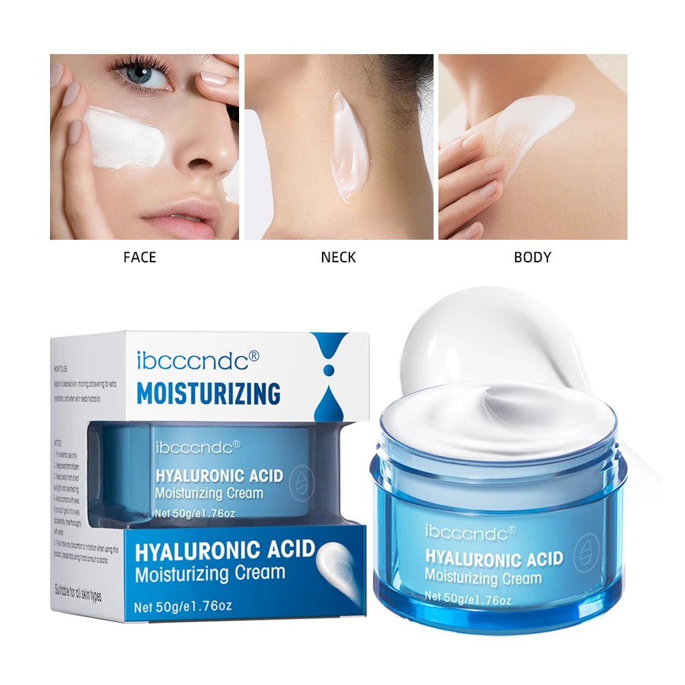 Cuida tu Piel con esta Crema Hidratante a base de Äcido Hialurónico.