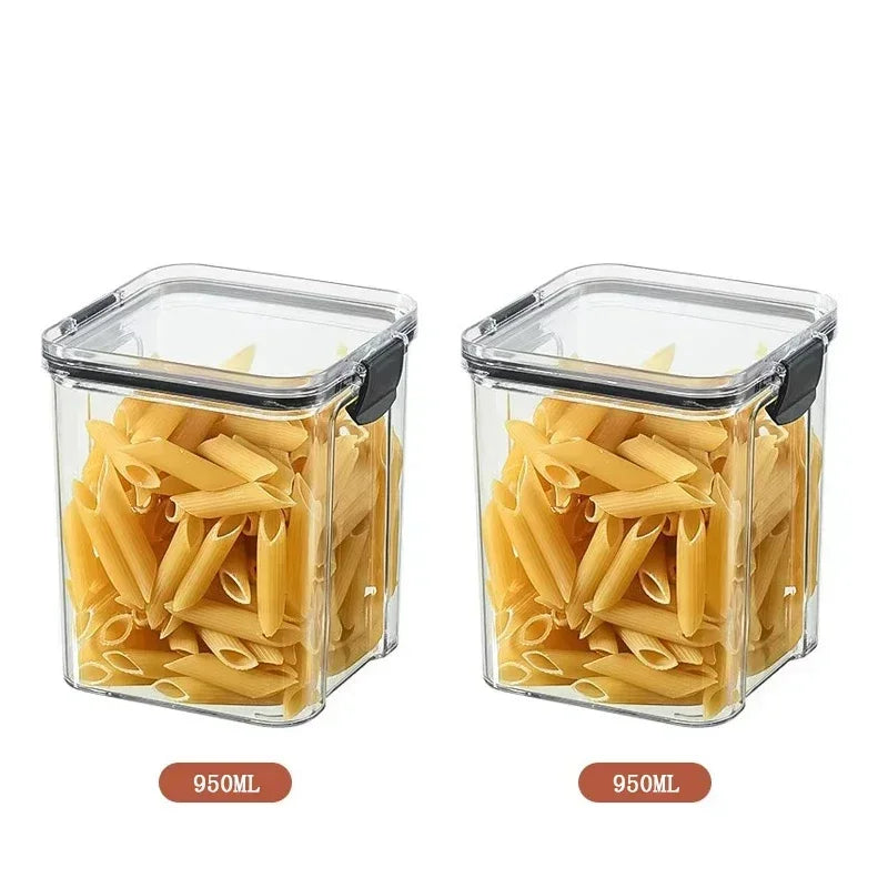 Organiza tu despensa como un chef con este set de contenedores herméticos para cocina. Paquete de 7 contenedores