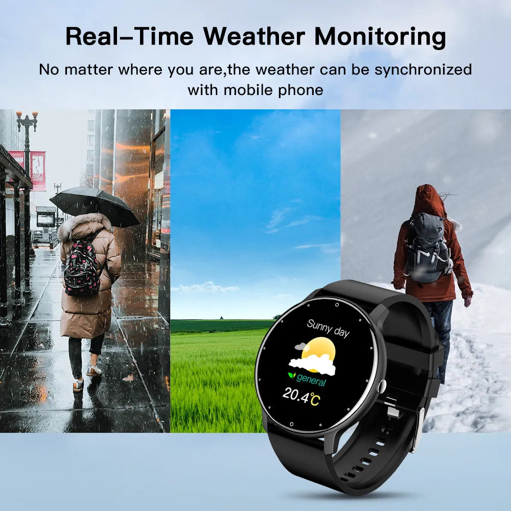 ¡Lleva tu vida al siguiente nivel con el nuevo reloj inteligente para adaptarse a tu estilo de vida activo y moderno! Ya sea que estés buscando un rastreador de actividad para tus entrenamientos,  para recibir notificaciones de llamadas y mensajes
