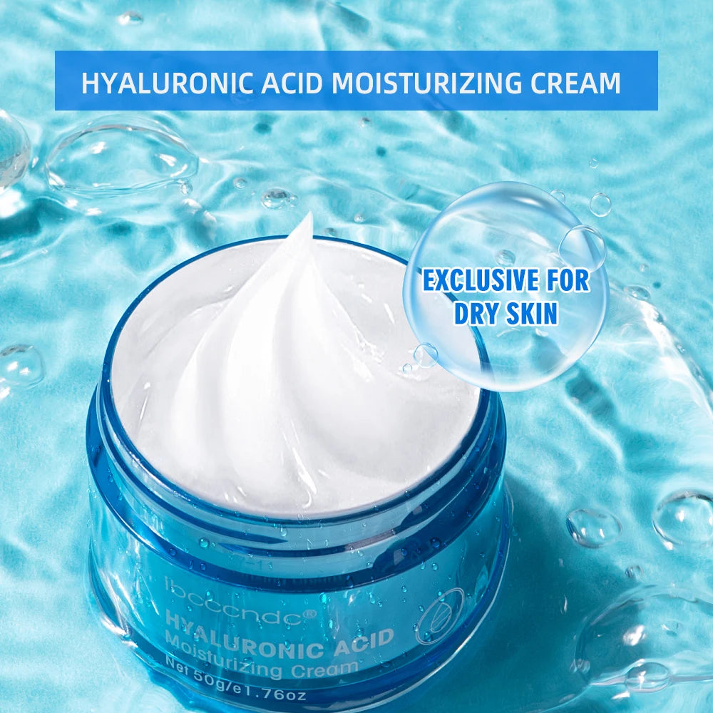 Cuida tu Piel con esta Crema Hidratante a base de Äcido Hialurónico.