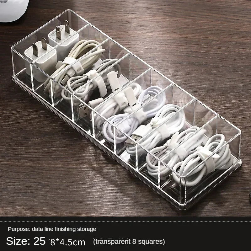 Despídete del Caos de Cables en tu Hogar u Oficina con esta Caja Organizadora.