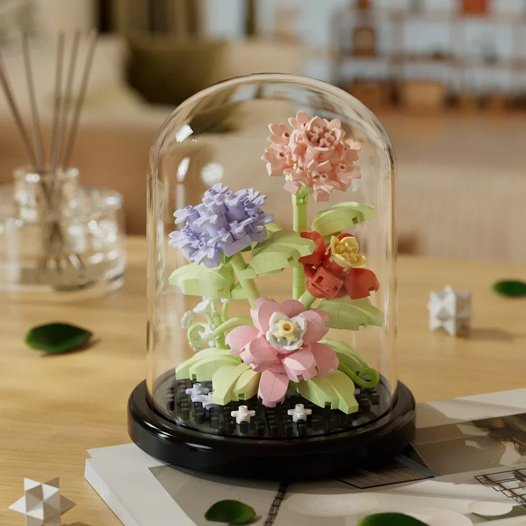 Arte, decoración y diversión en miniatura: bonsai de bloques DIY