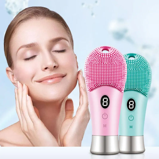 ¿Estás buscando una manera efectiva y suave de limpiar tu rostro todos los días? El Limpiador de Cepillo Facial Ultrasónico Eléctrico MIQMI es la solución ideal para obtener una piel fresca, rejuvenecida y libre de impurezas.