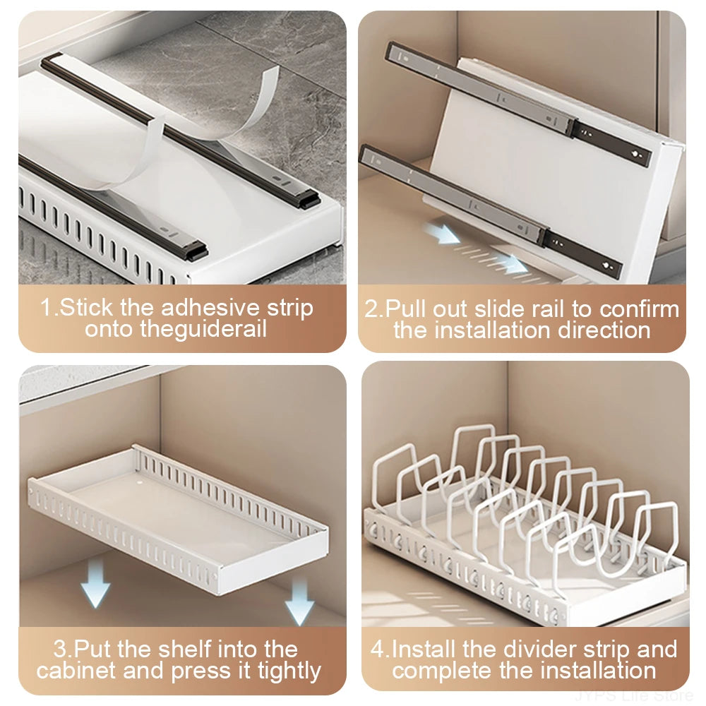 ¡Organiza tu cocina como un profesional! Este organizador de ollas y sartenes es la solución perfecta para mantener tus utensilios de cocina en orden y al alcance de la mano, maximizando el espacio en tu cocina de manera eficiente y elegante.