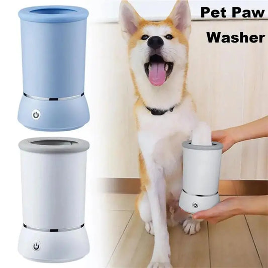 Limpieza Rápida y sin Esfuerzo para tu Mascota. Lavadora eléctrica de patas de  perros y gatos.