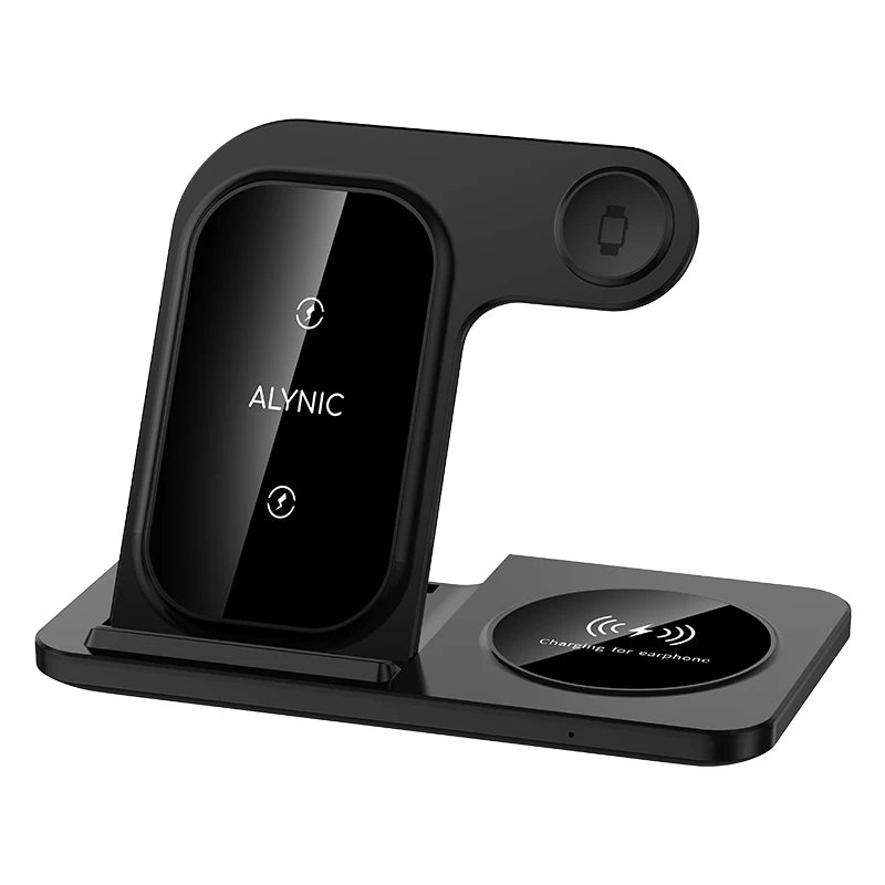Carga Todos tus  Dispositivos al Mismo Tiempo de forma Inalámbrica.