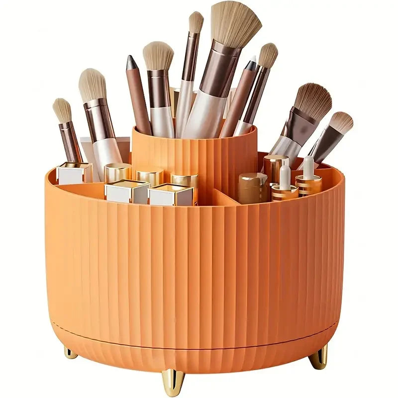 Orden, Estilo y Acceso Rápido a tu Maquillaje con este organizador Giratorio.
