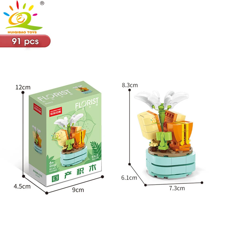Crea belleza con tus manos: suculenta decorativa de bloques DIY