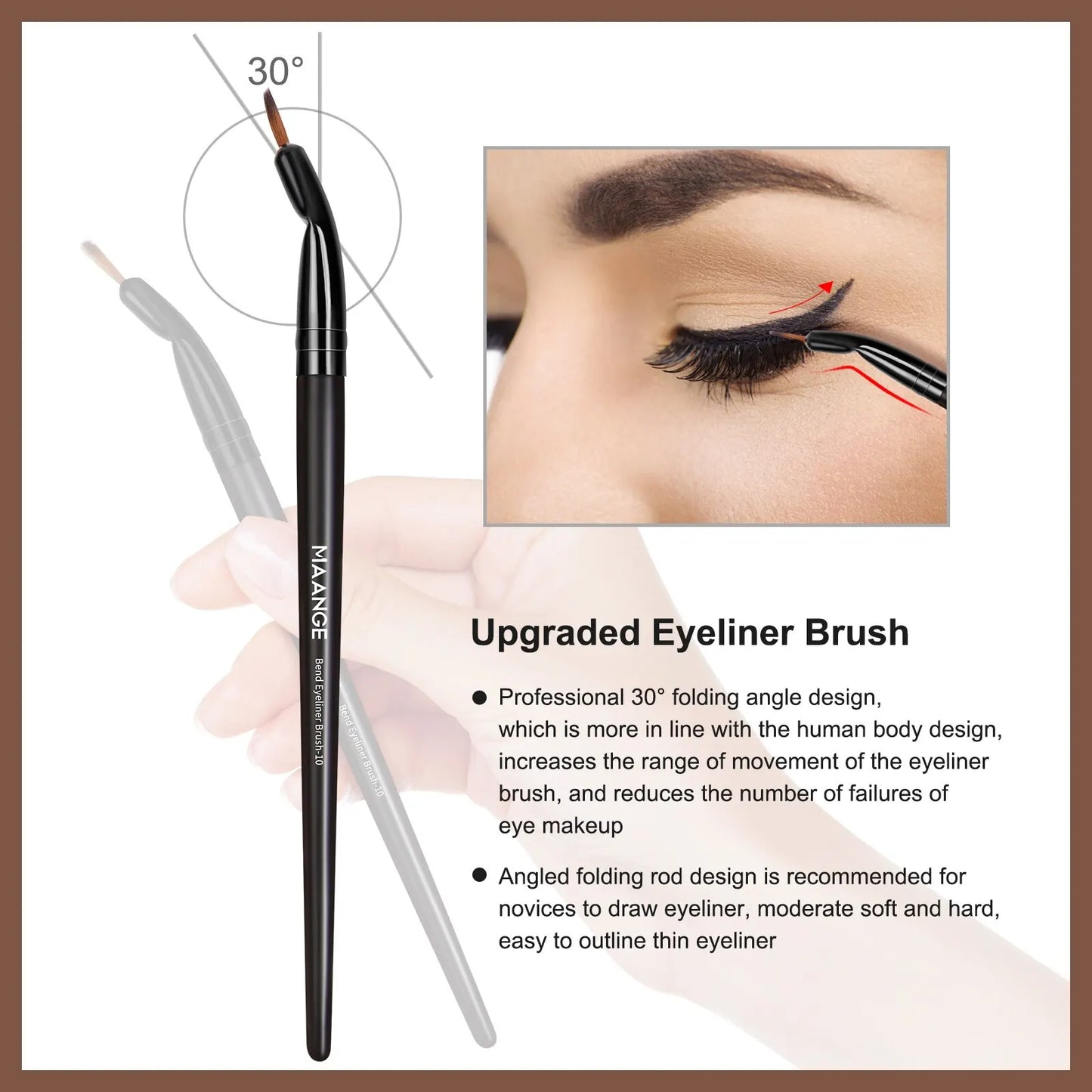 ¿Buscas un kit de maquillaje que tenga todo lo que necesitas para conseguir un look perfecto? El Kit de Brochas de Maquillaje MAANGE es la elección ideal, tanto si eres principiante como si eres un experto en maquillaje.