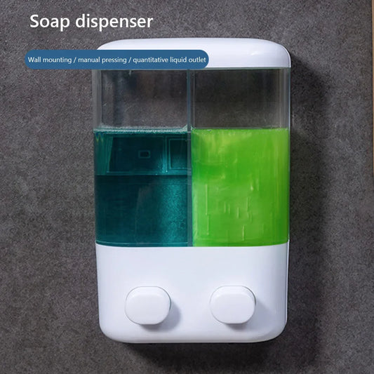 Dispensador de Jabón doble. Ahorro, Comodidad y Estilo en un Solo Producto.