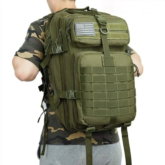 Prepárate para Cualquier Aventura con esta Mochila Táctica de 50 L