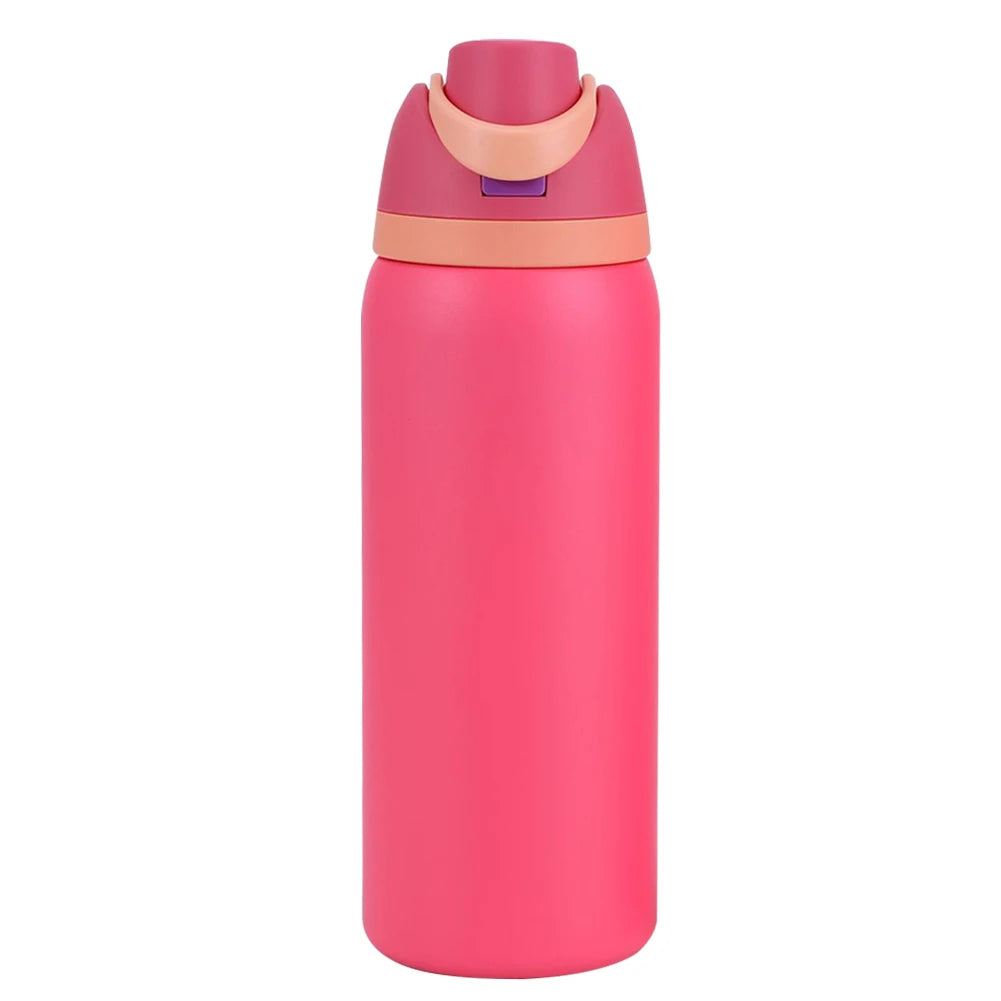 Mantén tu Bebida a la temperatura Perfecta por Horas con este Termo deportivo.