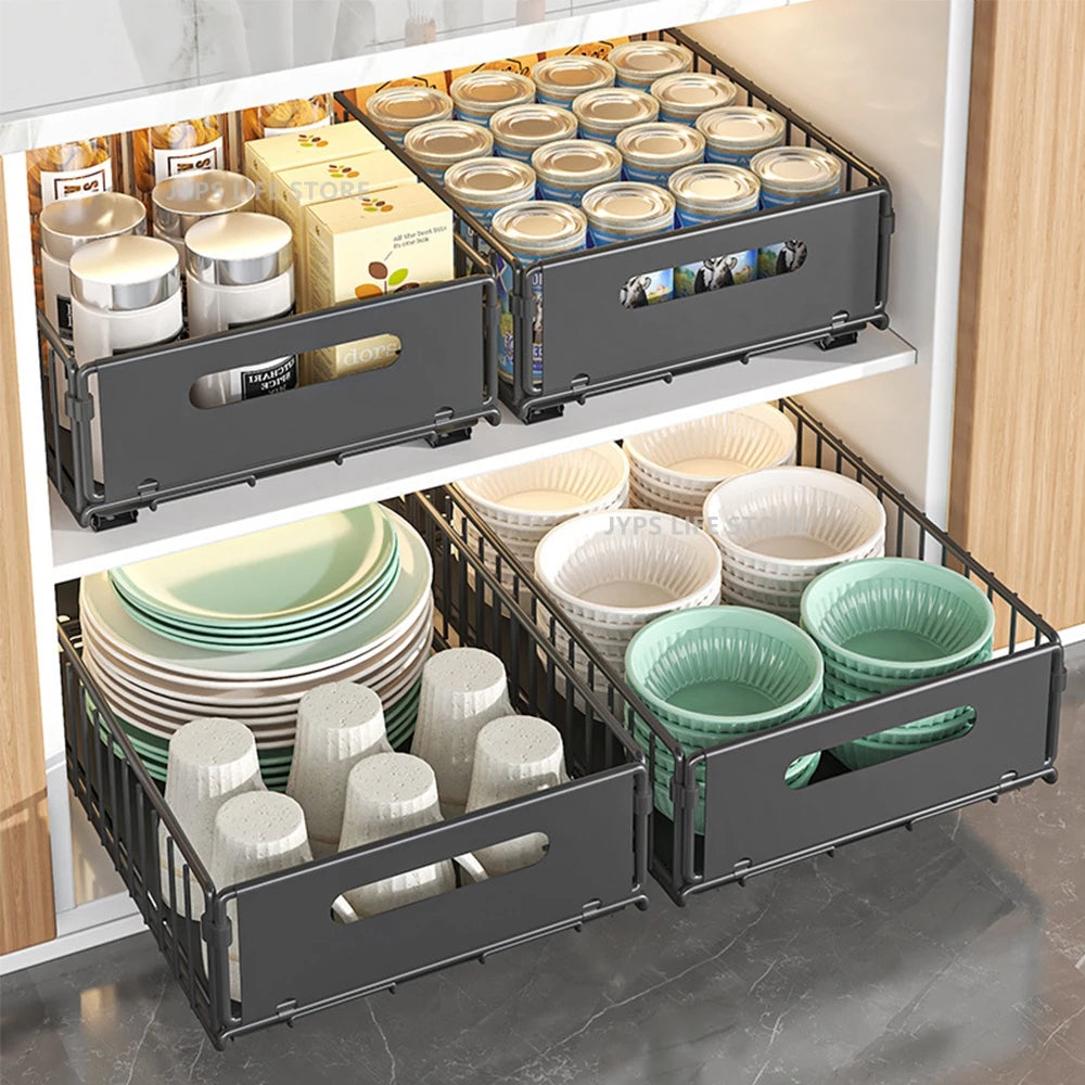 ¡Transforma tu cocina y otros espacios con el Organizador Extraíble JYPS! Diseñado para hacer tu vida más fácil, este estante de almacenamiento de alta calidad es la solución perfecta para mantener todo en su lugar y al alcance de la mano