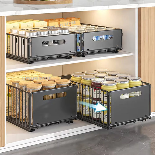 ¡Transforma tu cocina y otros espacios con el Organizador Extraíble JYPS! Diseñado para hacer tu vida más fácil, este estante de almacenamiento de alta calidad es la solución perfecta para mantener todo en su lugar y al alcance de la mano