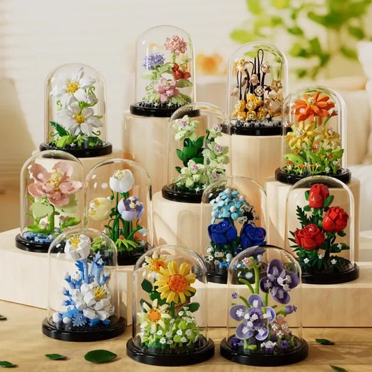 Arte, decoración y diversión en miniatura: bonsai de bloques DIY