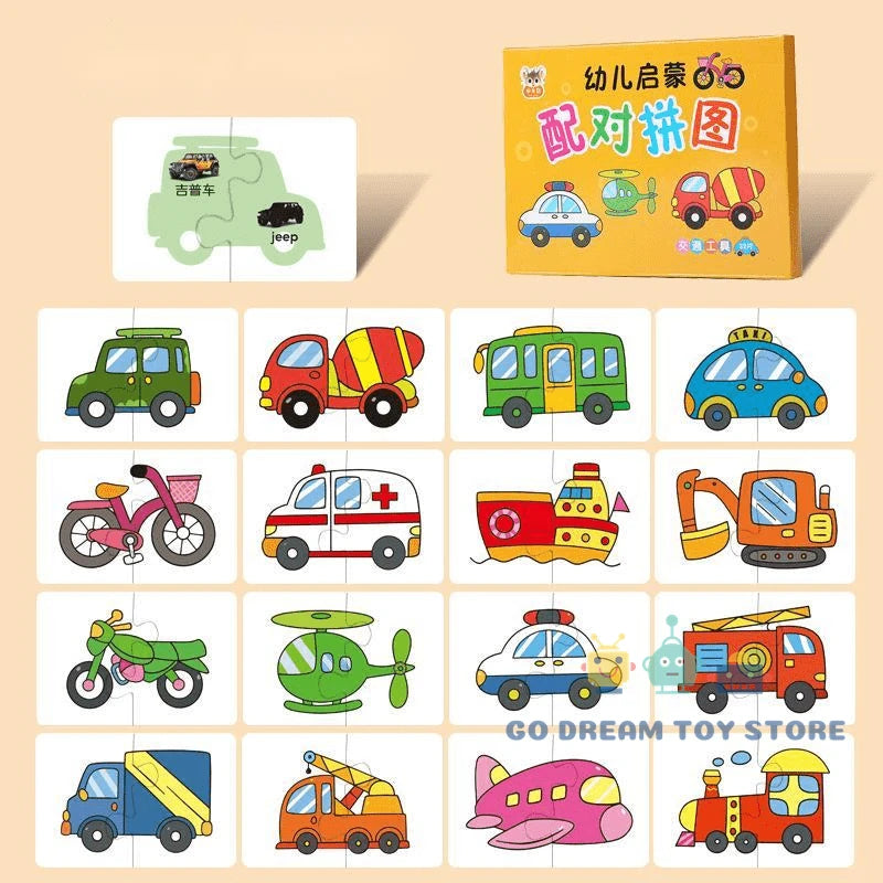 ¿Quieres que tu hijo aprenda mientras se divierte? 32 tarjetas Montessori para esimular la creatividad y memoria.