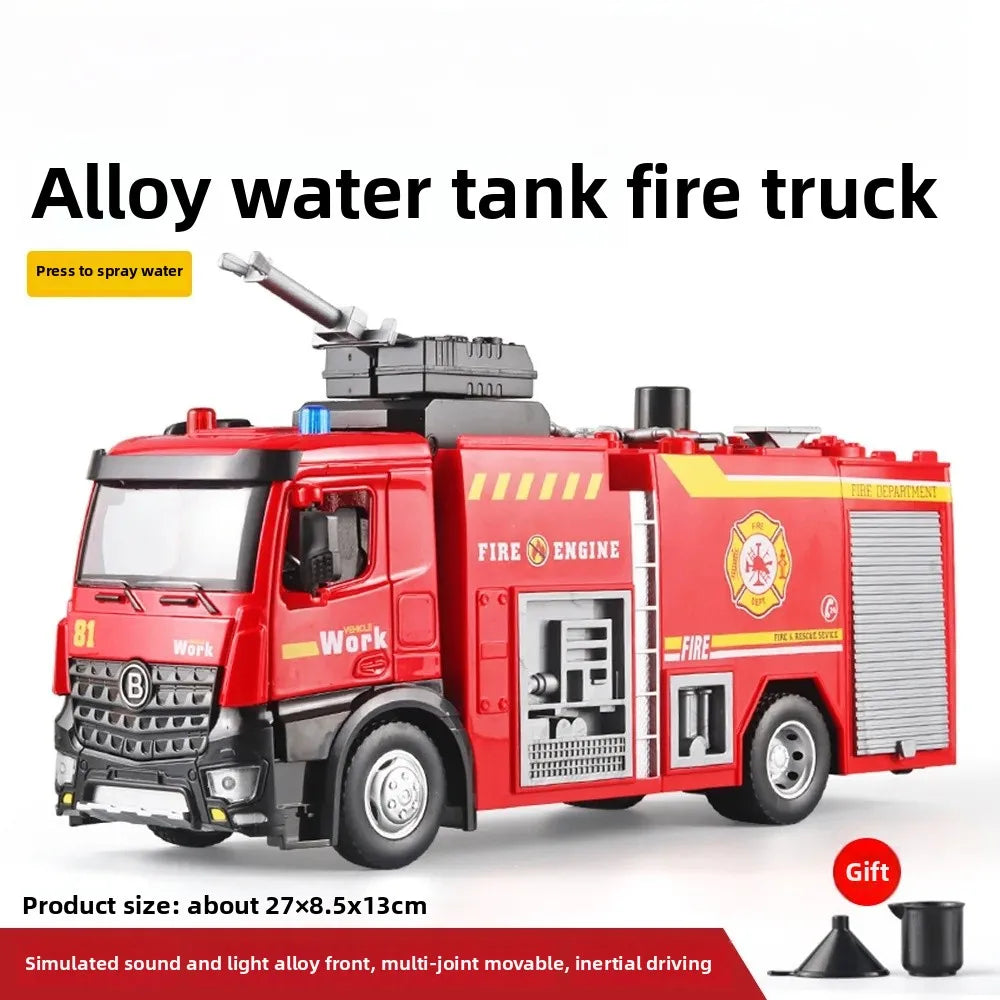 Coche de Bomberos/Grúa! Aventura de rescate en casa.