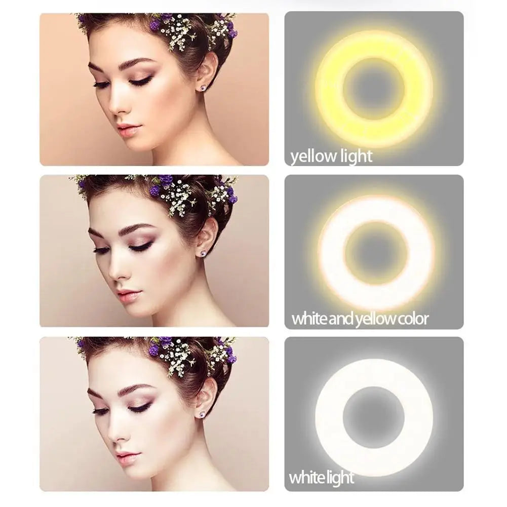 Ilumina tu mejor ángulo con esta mini luz LED magnética para selfies!