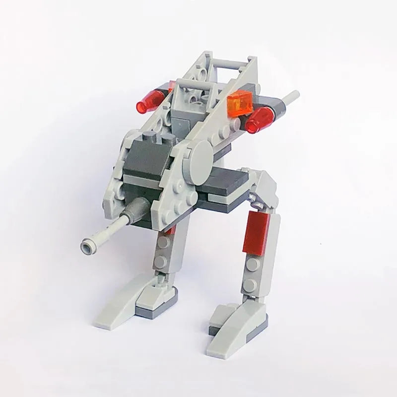 Set de bloques de construcción diseñado para los verdaderos fanáticos de Star Wars, ofreciéndote una experiencia de juego dinámica con mini figuras de acción y vehículos icónicos