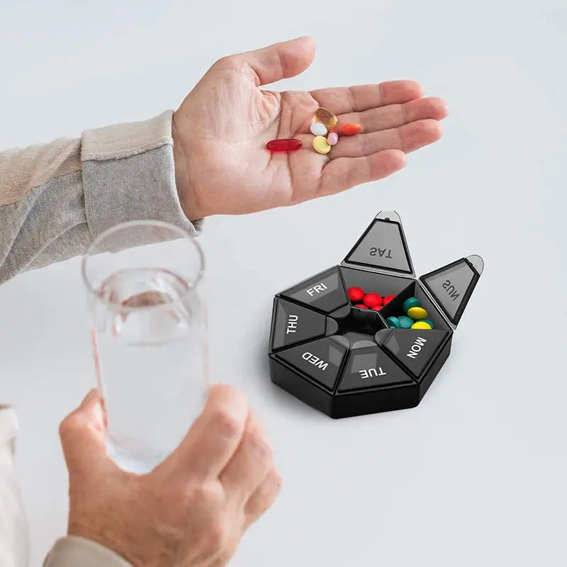 Todas tus Pastillas a la Mano. Ideal para llevar todo en tu Bolso.