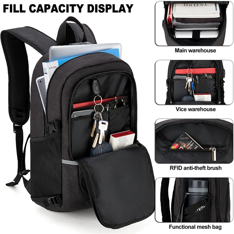 ¿Buscas una mochila anti robo con estilo y protección para tus dispositivos?