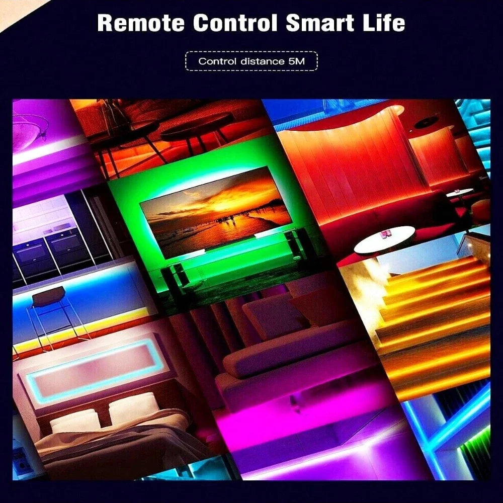 ¿Estás buscando una forma fácil y económica de transformar el ambiente de tu hogar, oficina o sala de juegos? Las Tiras de Luz LED RGB 5050 son la solución perfecta para agregar un toque de color y energía a cualquier habitación